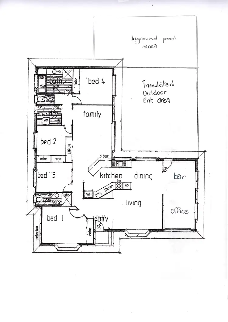 Floorplan of Homely house listing, 127 Irwin Road, Cedar Grove QLD 4285