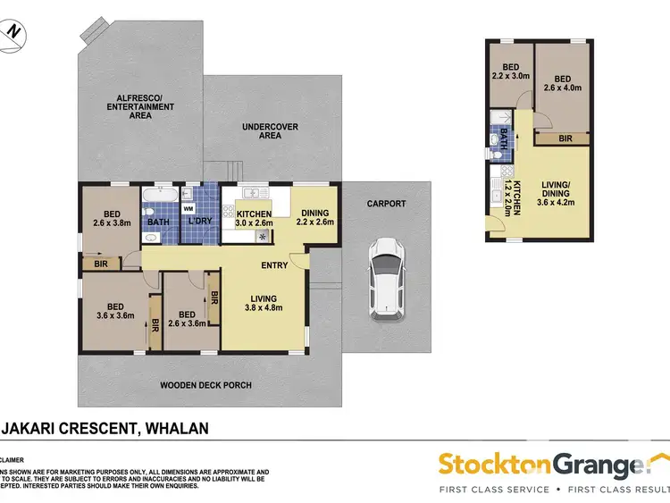 Floorplan of Homely house listing, 5 Jakari Crescent, Whalan NSW 2770