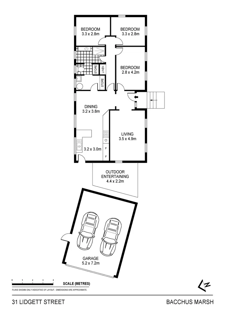 Floorplan of Homely house listing, 31 Lidgett Street, Bacchus Marsh VIC 3340