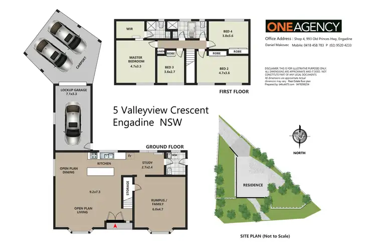 Floorplan of Homely house listing, 5 Valley View Crescent, Engadine NSW 2233