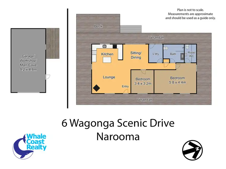 Floorplan of Homely house listing, 6 Wagonga Scenic Drive, Narooma NSW 2546
