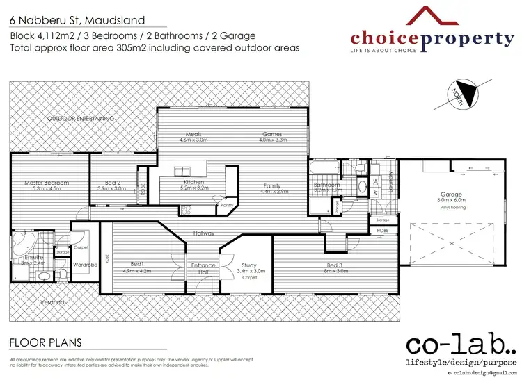 Floorplan of Homely house listing, 6 Nabberu St, Maudsland QLD 4210