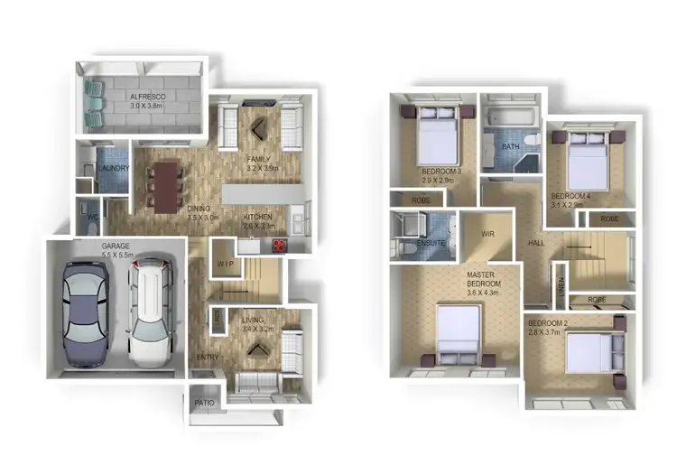 Floorplan of Homely house listing, 14 Corporal way, Jordan Springs NSW 2747