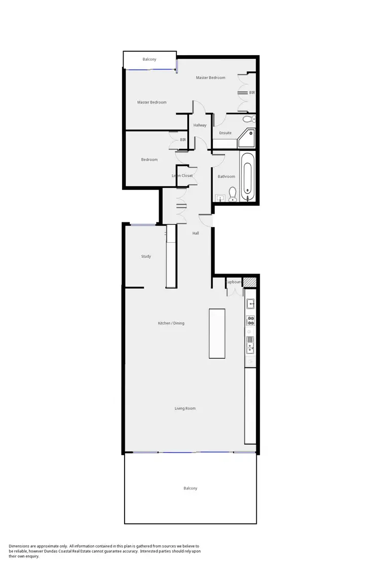 Floorplan of Homely apartment listing, 2C/111 Bentinck Street, Portland VIC 3305