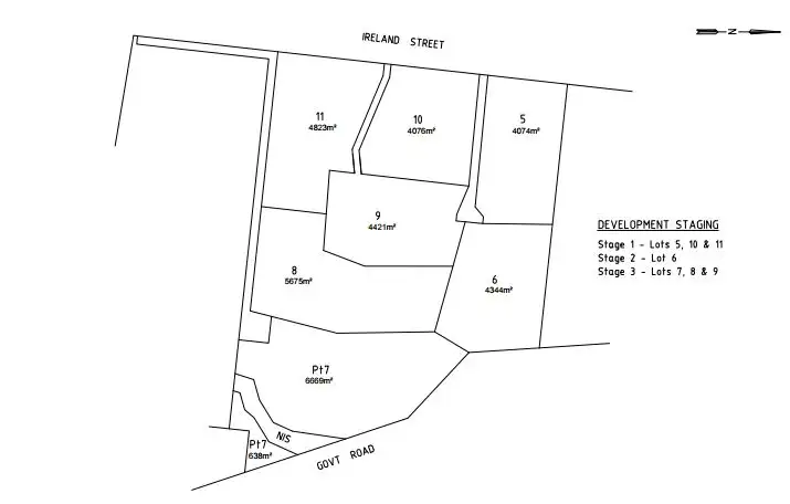 Floorplan of Homely land listing, LOT 6/32 Ireland Street, Mckenzie Hill VIC 3451