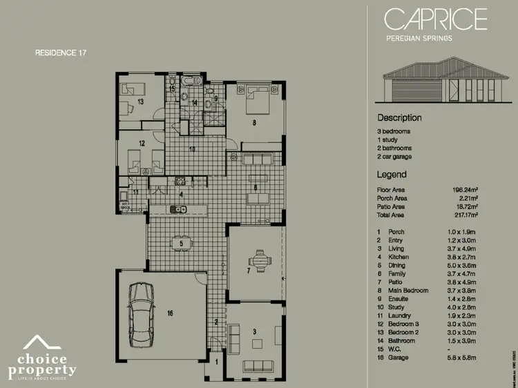Floorplan of Homely house listing, 17/15 Dunes Court, Peregian Springs QLD 4573