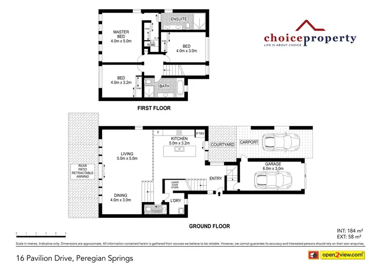 Floorplan of Homely semi-detached listing, 16 Pavilion Drive, Peregian Springs QLD 4573