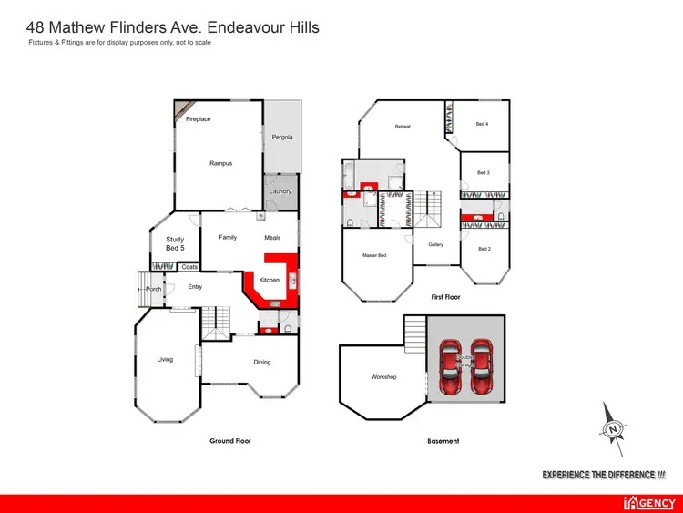 Floorplan of Homely house listing, 48 Matthew Flinders Avenue, Endeavour Hills VIC 3802