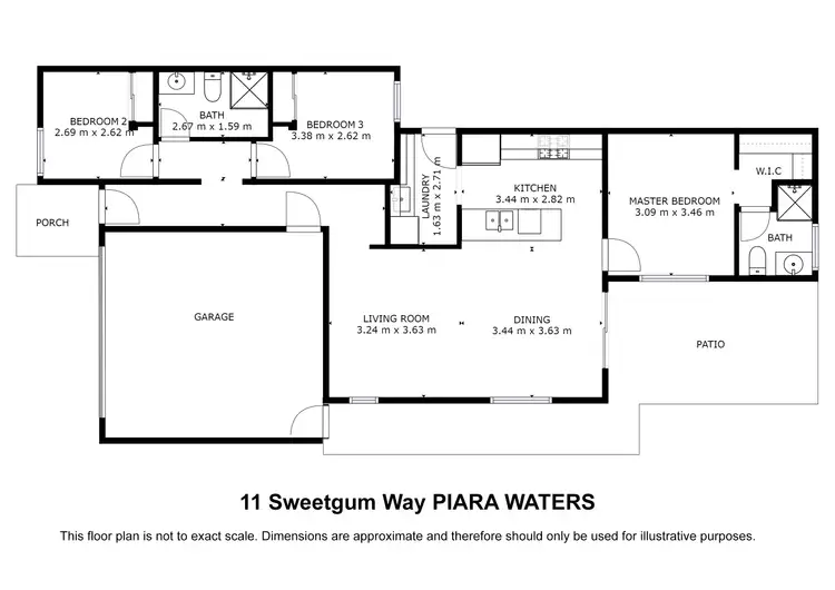 Floorplan of Homely house listing, 11 Sweetgum Way, Piara Waters WA 6112