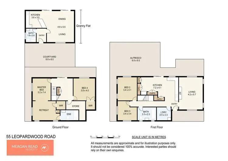 Floorplan of Homely house listing, 55 Leopardwood Road, Cedar Grove QLD 4285