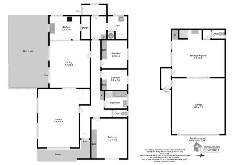 Floorplan of Homely rural property listing, 28 Aitkens Road, Mount Hicks TAS 7325