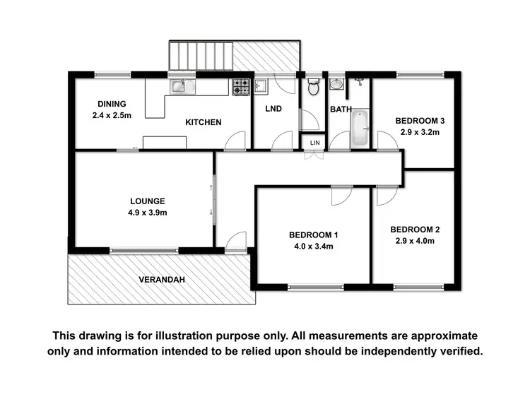 Floorplan of Homely house listing, 37 Hayes Crescent, Mount Gambier SA 5290