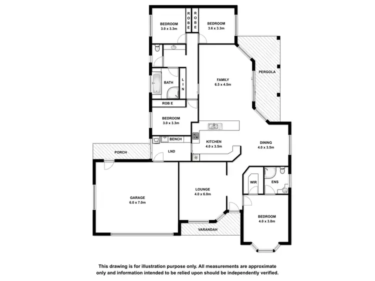 Floorplan of Homely house listing, 47 Montebello Drive, Mount Gambier SA 5290