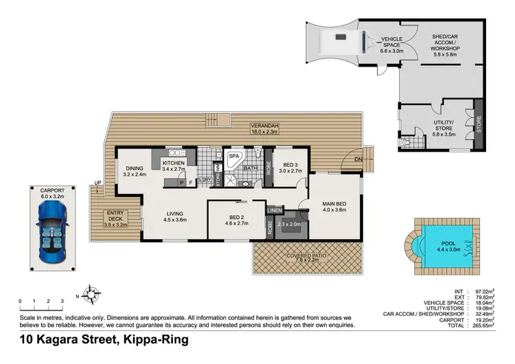 Floorplan of Homely house listing, 10 Kagara Street, Kippa-ring QLD 4021