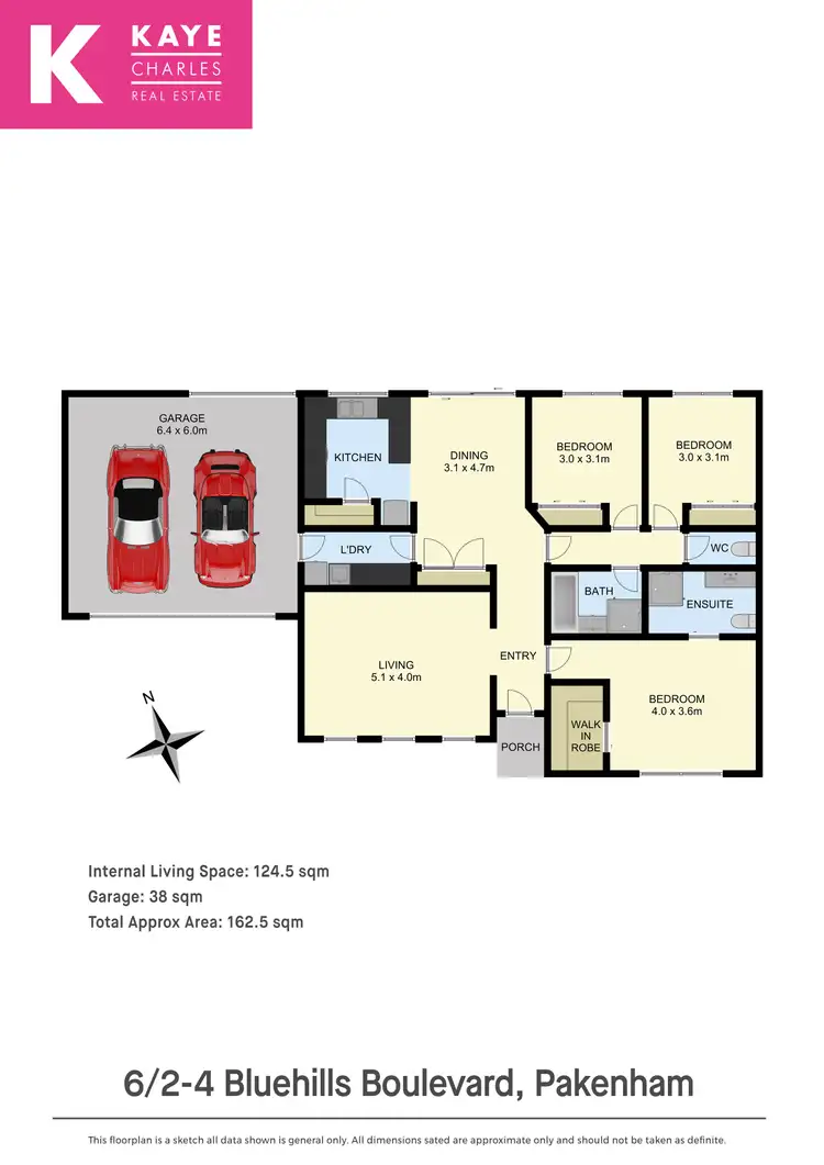 Floorplan of Homely unit listing, 6/2-4 Bluehills Boulevard, Pakenham VIC 3810