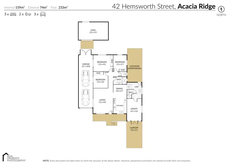 Floorplan of Homely house listing, 42 Hemsworth Street, Acacia Ridge QLD 4110