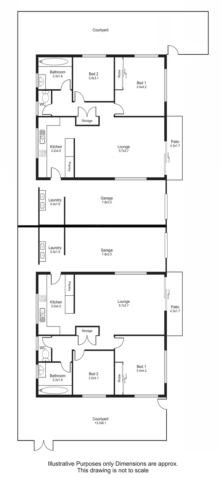 Floorplan of Homely house listing, 6 Alma Street, Woree QLD 4868