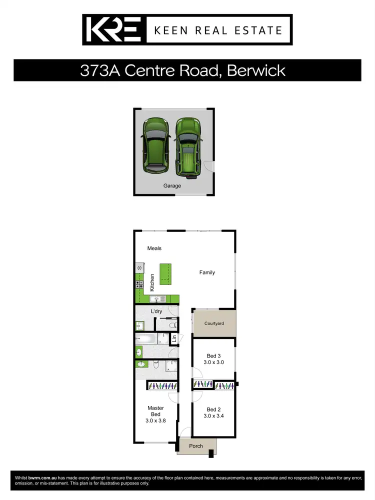 Floorplan of Homely house listing, 373a Centre Road, Berwick VIC 3806