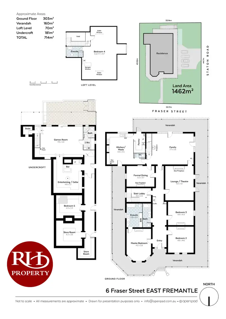 Floorplan of Homely house listing, 6 Fraser Street, East Fremantle WA 6158