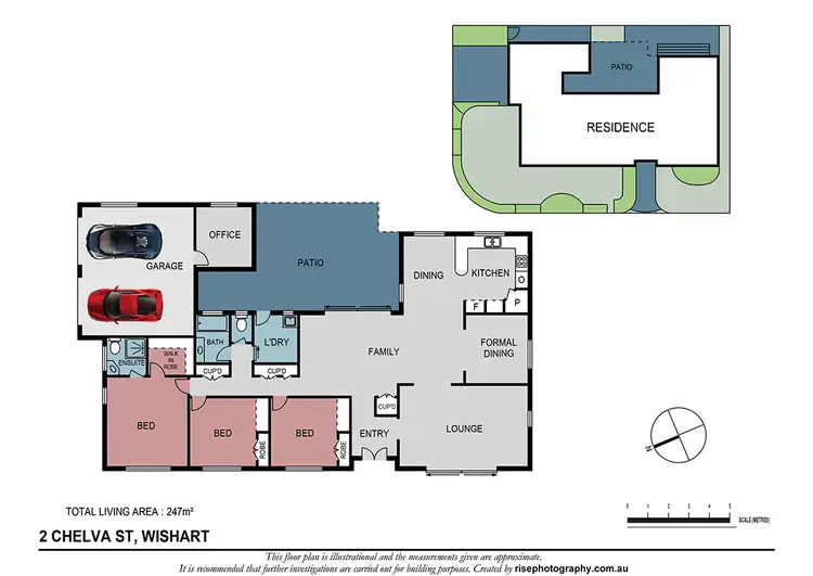 Floorplan of Homely house listing, 2 Chelva Street, Wishart QLD 4122