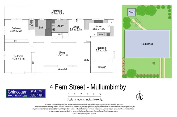 Floorplan of Homely house listing, 4 Fern Street, Mullumbimby NSW 2482