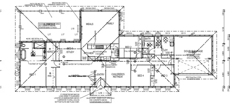 Floorplan of Homely house listing, 208 Peppertree Drive, Jimboomba QLD 4280