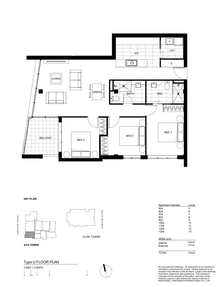 Floorplan of Homely apartment listing, 1004/18 Harrow Road, Auburn NSW 2144
