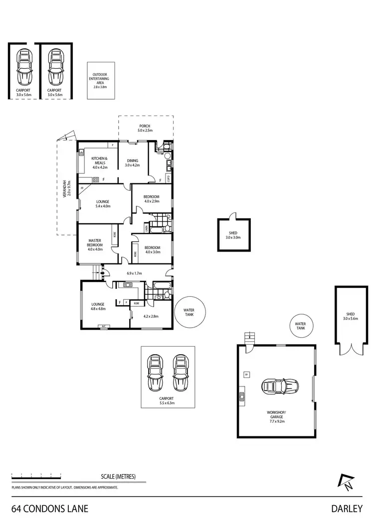 Floorplan of Homely house listing, 64 Condons Lane, Darley VIC 3340