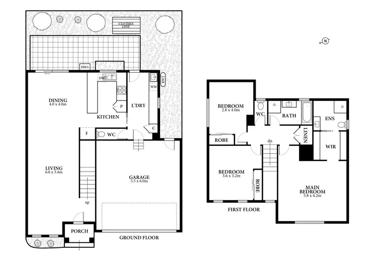 Floorplan of Homely house listing, 9/5 Old Plenty Road, South Morang VIC 3752
