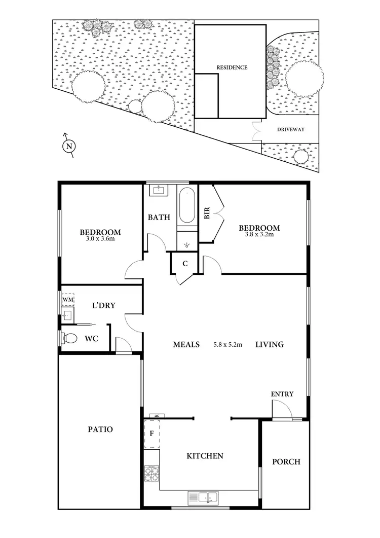 Floorplan of Homely house listing, 42 Gorge Road, South Morang VIC 3752