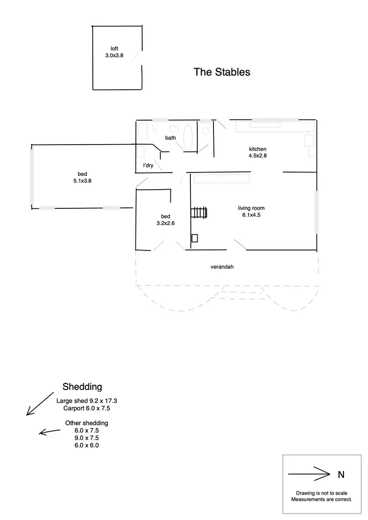 Floorplan of Homely house listing, 44 Old Coach Road, Fryerstown VIC 3451