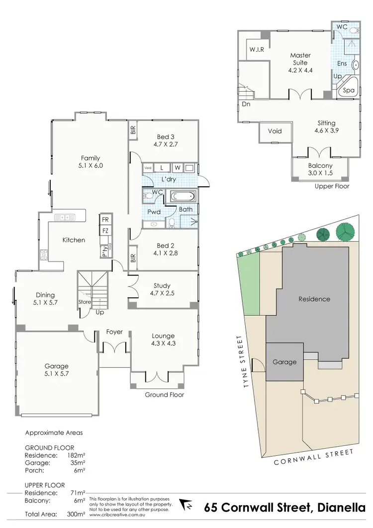 Floorplan of Homely house listing, 65 Cornwall Street, Dianella WA 6059