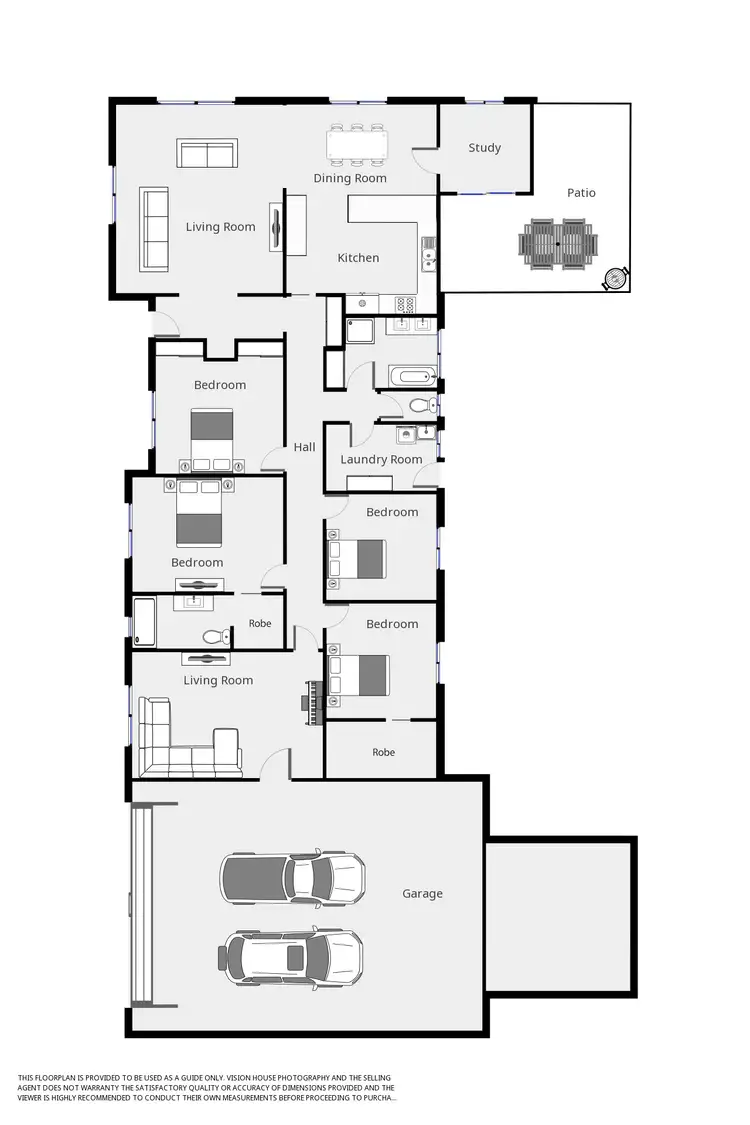 Floorplan of Homely house listing, 21 SEMMENS CRESCENT, Mildura VIC 3500