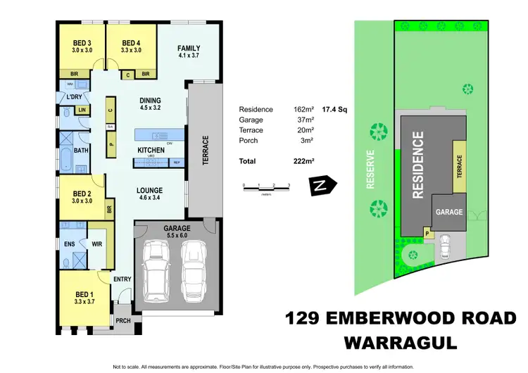 Floorplan of Homely house listing, 129 Emberwood Road, Warragul VIC 3820