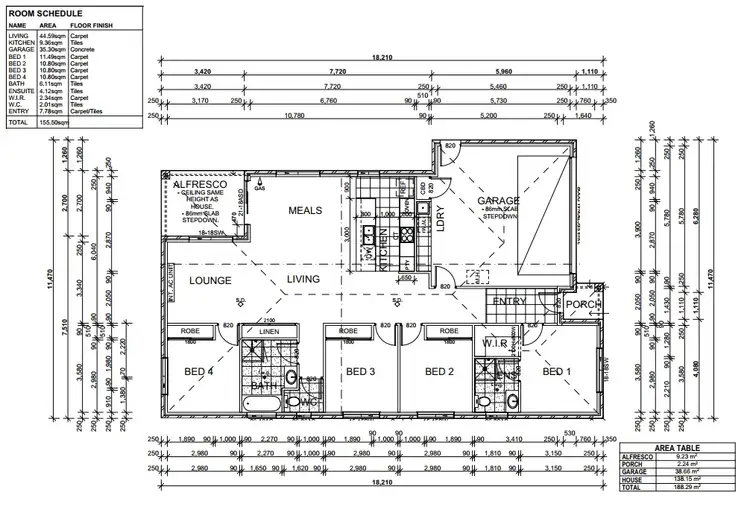 Floorplan of Homely house listing, 60 Royce Crescent, Lavington NSW 2641