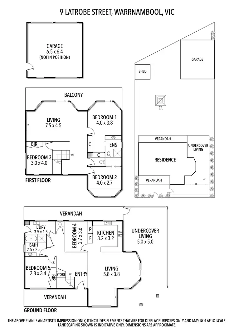 Floorplan of Homely house listing, 9 Latrobe Street, Warrnambool VIC 3280