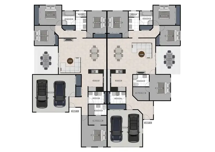 Floorplan of Homely semi-detached listing, 80 Vineyard Street, One Mile QLD 4305