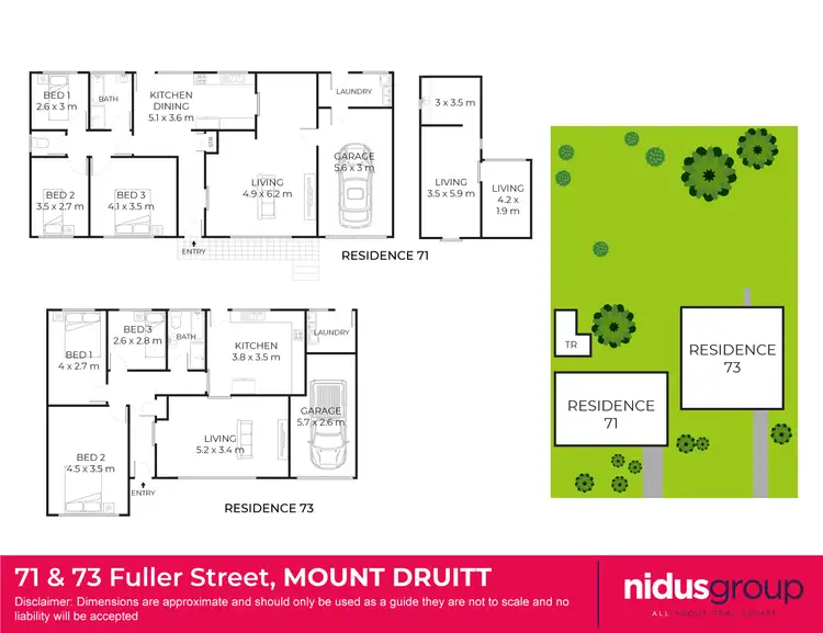 Floorplan of Homely house listing, 73 Fuller Street, Mount Druitt NSW 2770