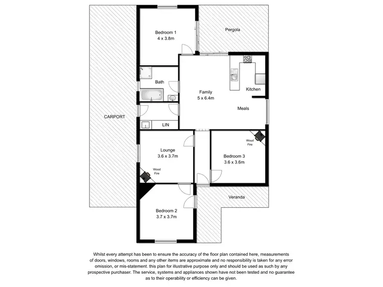 Floorplan of Homely house listing, 10-12 Randall Street, Tantanoola SA 5280