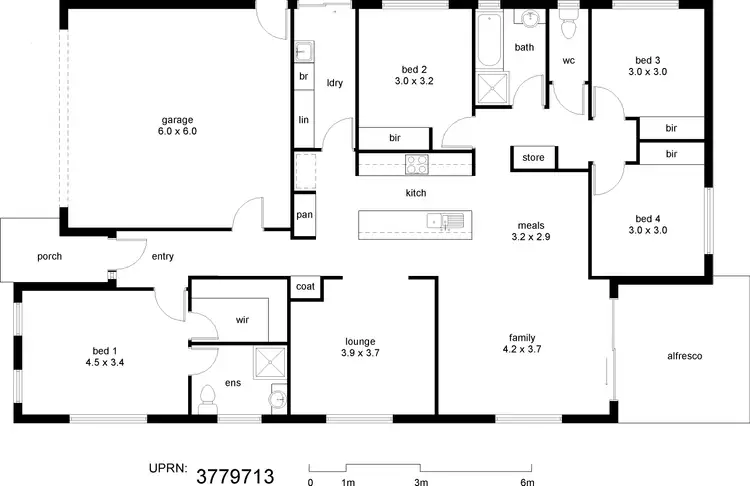 Floorplan of Homely house listing, Address available on request