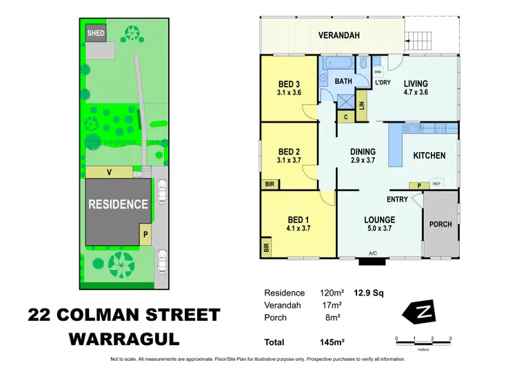 Floorplan of Homely house listing, 22 Colman Street, Warragul VIC 3820