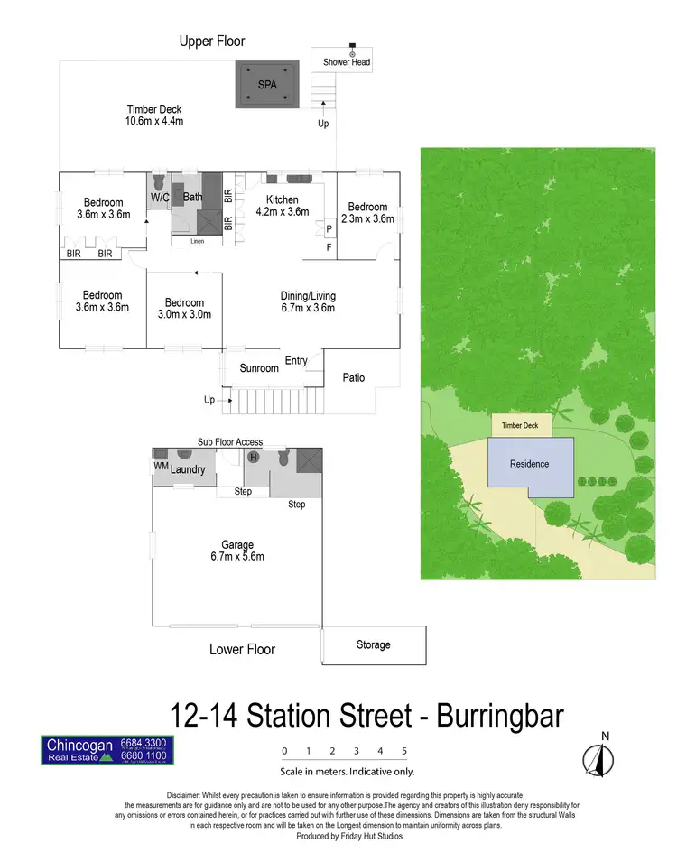 Floorplan of Homely house listing, 12-14 Station Street, Burringbar NSW 2483