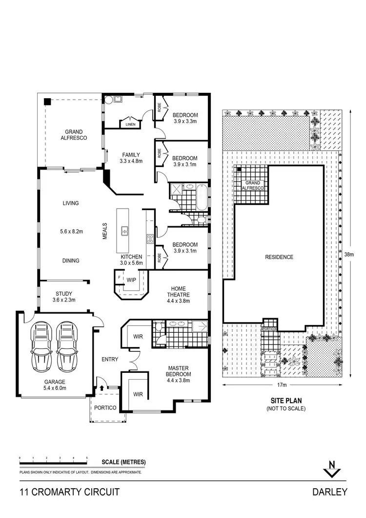 Floorplan of Homely house listing, 11 Cromarty Circuit, Darley VIC 3340