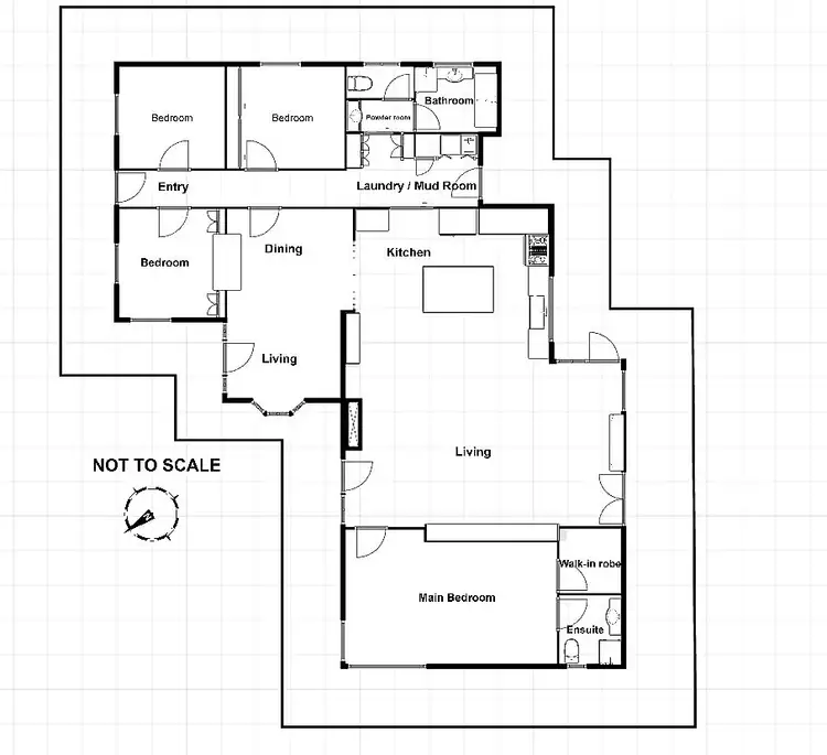 Floorplan of Homely house listing, 20 ALBERT ROAD, Beechworth VIC 3747