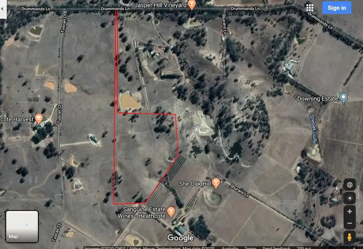 Floorplan of Homely rural property listing, LOT 3 Drummond Lane, Heathcote VIC 3523