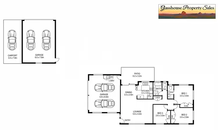 Floorplan of Homely house listing, 72 Coonowrin Road, Glass House Mountains QLD 4518