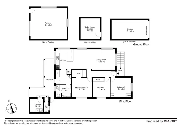 Floorplan of Homely house listing, 14 Swanston Street, Brooklyn TAS 7320