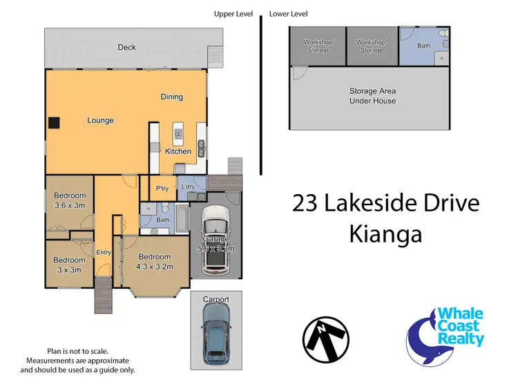 Floorplan of Homely house listing, 23 Lakeside Drive, Kianga NSW 2546