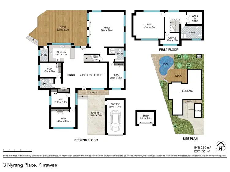 Floorplan of Homely house listing, 3 Nyrang Place, Kirrawee NSW 2232
