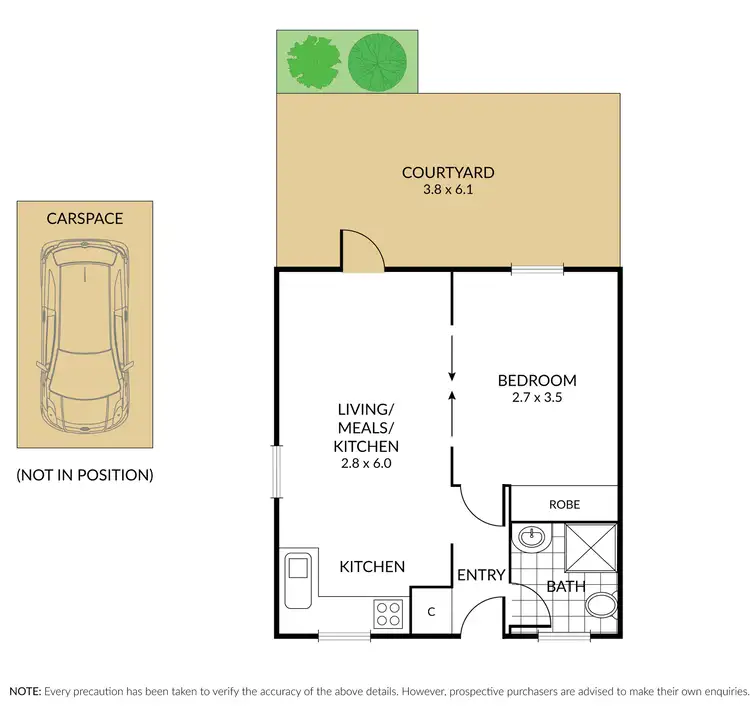 Floorplan of Homely apartment listing, 1/39 Murray street, Brunswick West VIC 3055